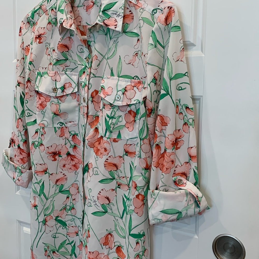 Tommy Hilfiger Women’s Floral Blouse - Picture 6 of 13